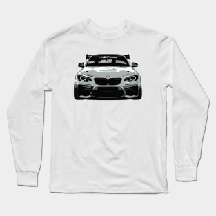 BMW M2 Racing Illustration Long Sleeve T-Shirt